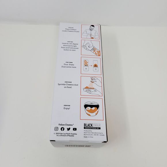 Limited Edition Cheetos Duster | Blender for Cheetos | Bake, Mix, Fry, Garnish - Picture 4 of 8